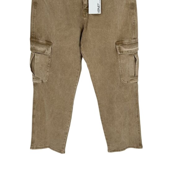 Vineyard Vines Women's Tan Cargo Jeans - Picture 6 of 16